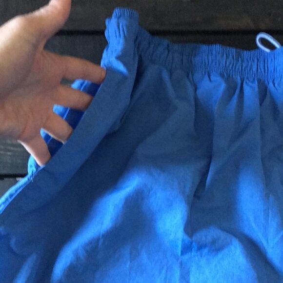 Croft & Barrow blue Red white  Men swim trunks XL - Picture 7 of 9